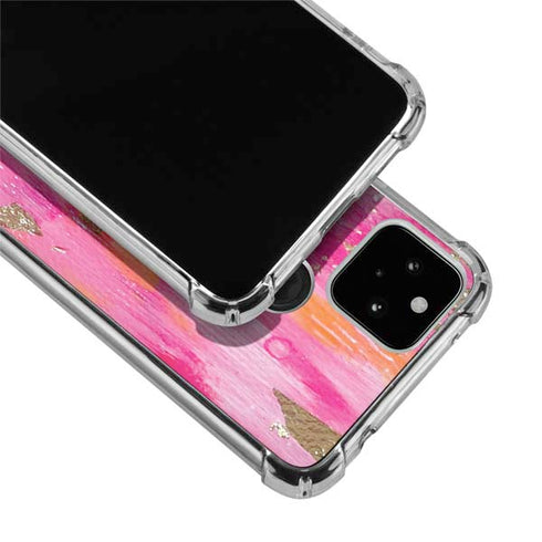 Etta Vee Gold Dust Google Pixel 4a 5G Clear Case